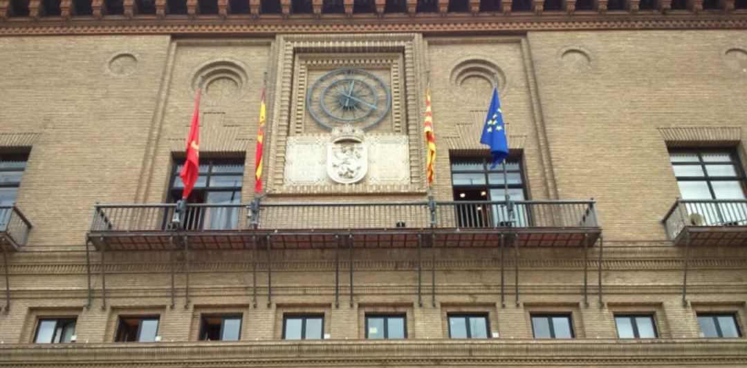 Ayuntamiento de Zaragoza. Imagen de archivo Ayuntamiento de Zaragoza. Imagen de archivo