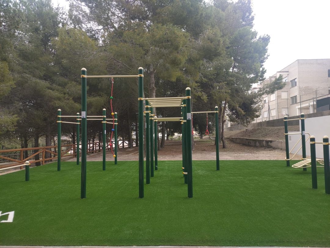 Nuevo parque de calistenia en Benissa. Nuevo parque de calistenia en Benissa.