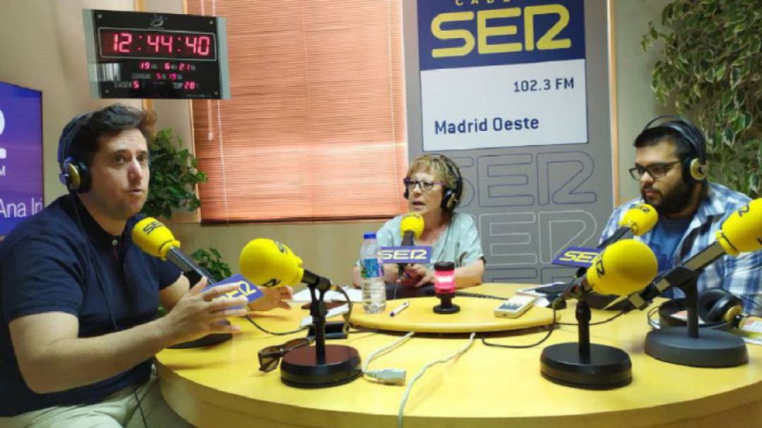 De izquierda de derecha: Gustavo Muñana, Elisa Blanco y Rubén Sánchez De izquierda de derecha: Gustavo Muñana, Elisa Blanco y Rubén Sánchez