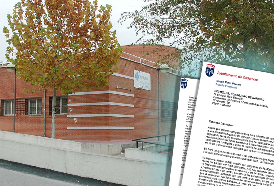 El alcalde de Valdemoro había enviado una carta hace unas semanas reclamando avances en ese centro de salud. El alcalde de Valdemoro había enviado una carta hace unas semanas reclamando avances en ese centro de salud.