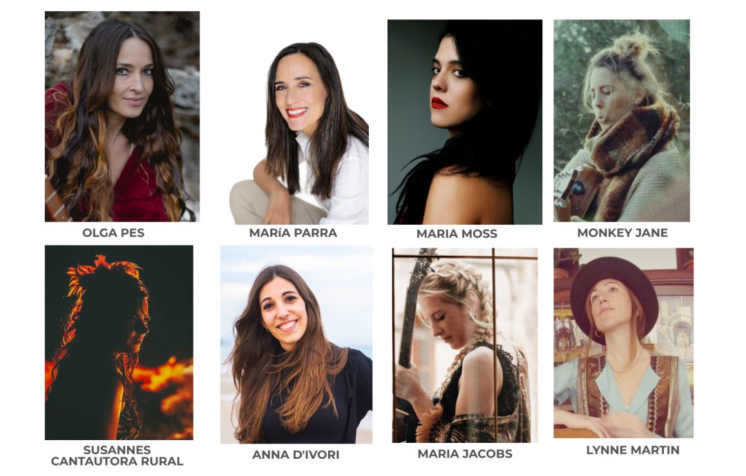 Recull de fotos promocionals de les 8 artistes de la Playlist Recull de fotos promocionals de les 8 artistes de la Playlist