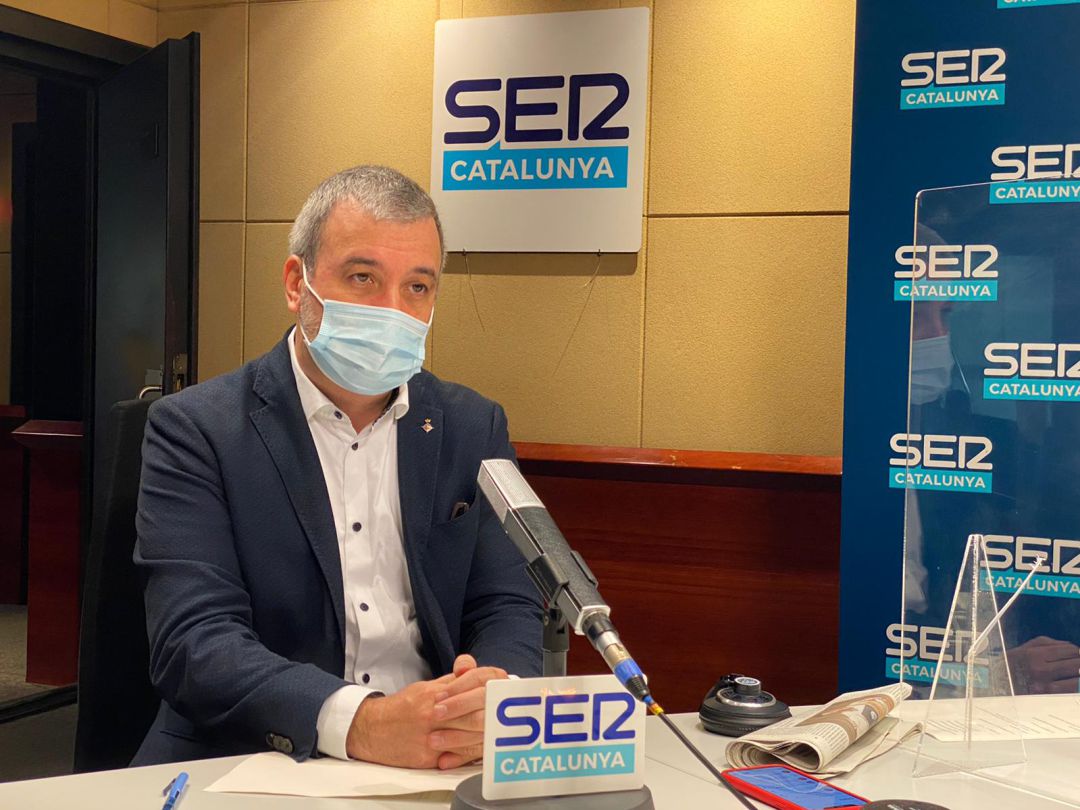 Jaume Collboni als estudis de SER Catalunya Jaume Collboni als estudis de SER Catalunya