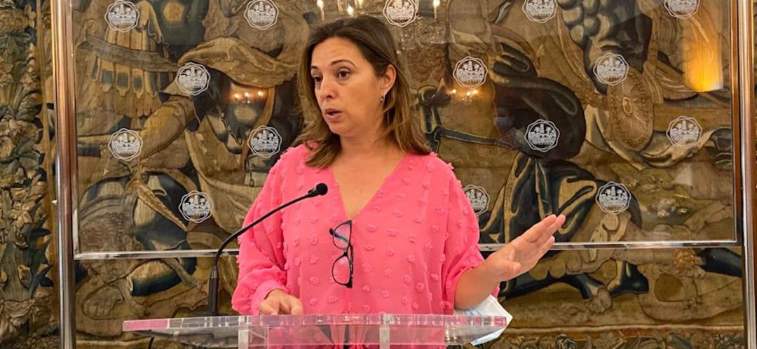 La portavoz del PSOE en el Ayuntamiento de Córdoba, Isabel Ambrosio, durante una rueda de prensa (imagen de archivo) La portavoz del PSOE en el Ayuntamiento de Córdoba, Isabel Ambrosio, durante una rueda de prensa (imagen de archivo)