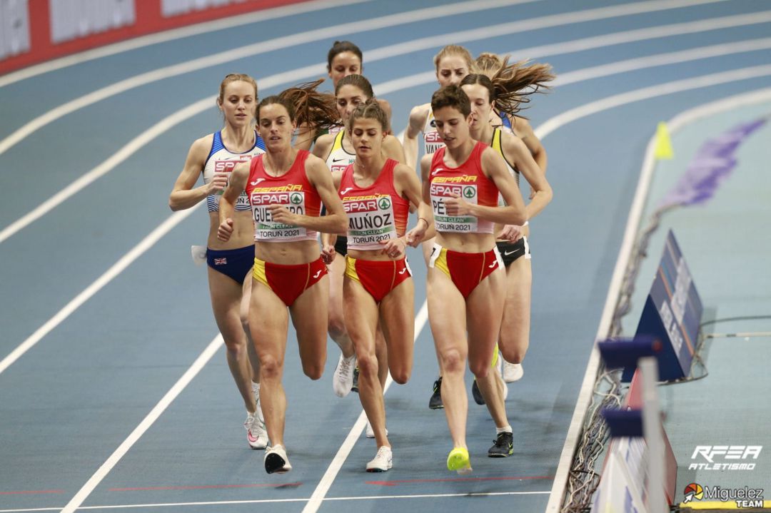 Águeda Muñoz Marqués, descalificada en la final de 1.500 Águeda Muñoz Marqués, descalificada en la final de 1.500