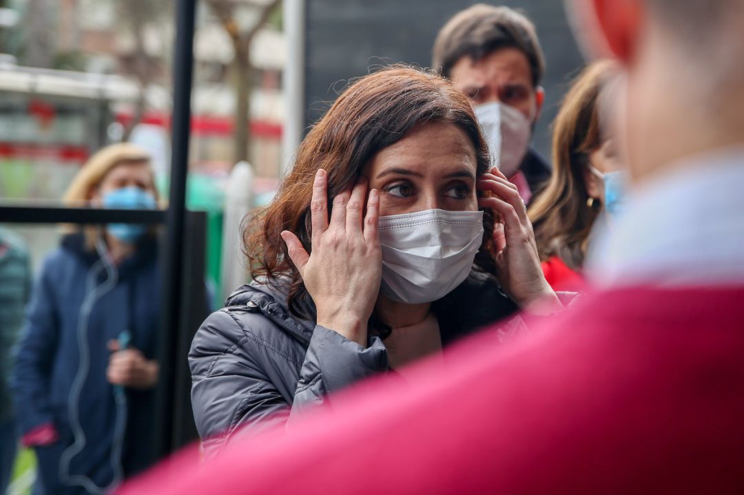 La presidenta de la Comunidad de Madrid, Isabel Díaz Ayuso La presidenta de la Comunidad de Madrid, Isabel Díaz Ayuso