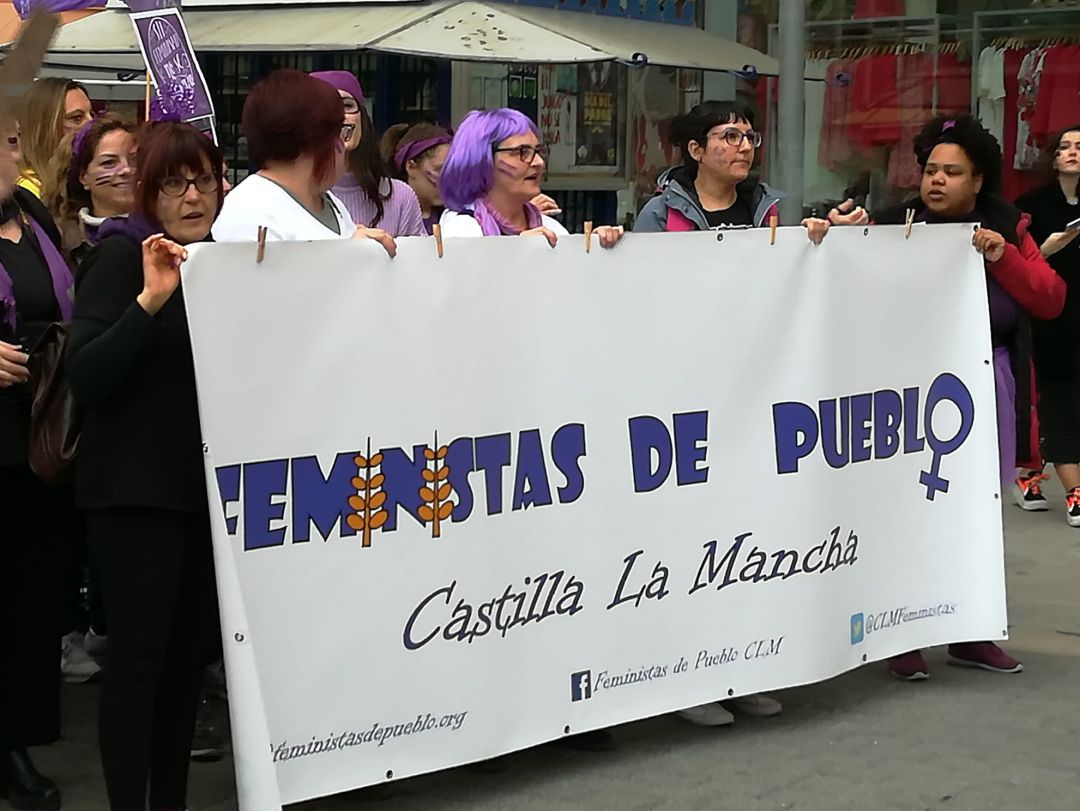 Imagen de archivo de la manifestación del 8M del año pasado en Ciudad Real Imagen de archivo de la manifestación del 8M del año pasado en Ciudad Real