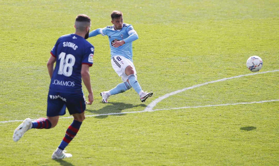 Beltrán en el momento del disparo del 3-4 Beltrán en el momento del disparo del 3-4