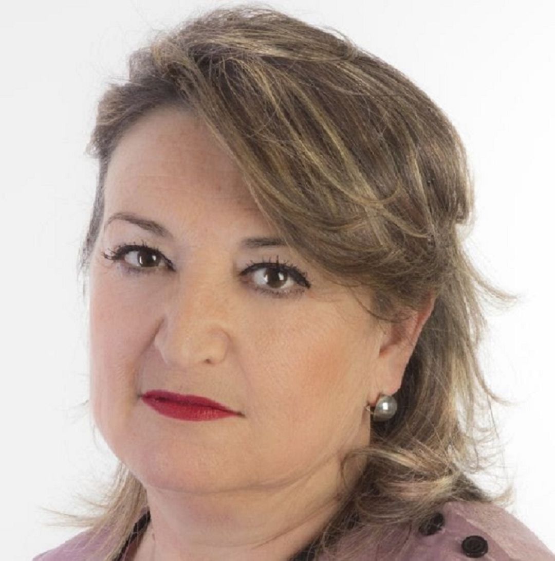 Encarna Castro, presidenta de la asociación de mujeres "Flor de Espliego" de Alcaudete Encarna Castro, presidenta de la asociación de mujeres "Flor de Espliego" de Alcaudete