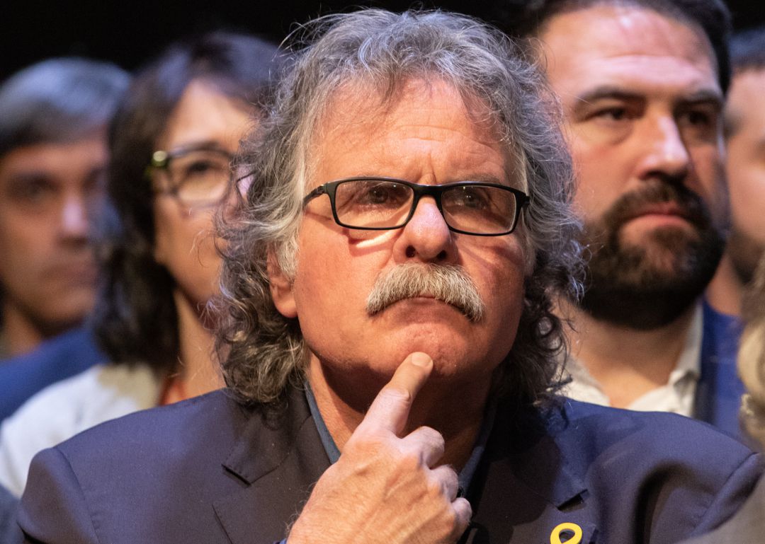 El exdiputado de ERC, Joan Tardà, en un acto de apoyo a Carme Forcadell en Madrid. El exdiputado de ERC, Joan Tardà, en un acto de apoyo a Carme Forcadell en Madrid.