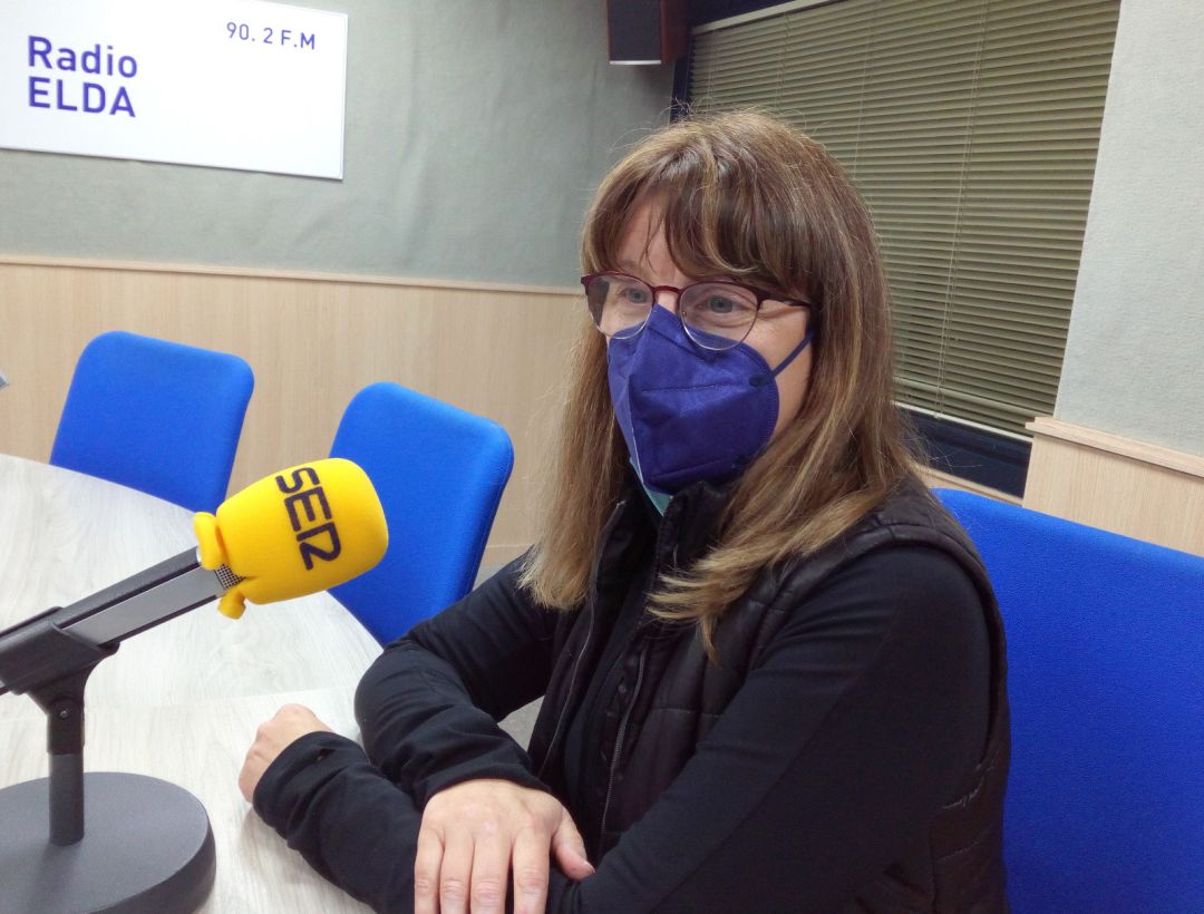 Anto Noya, trabajadora de Apanah en Elda Anto Noya, trabajadora de Apanah en Elda