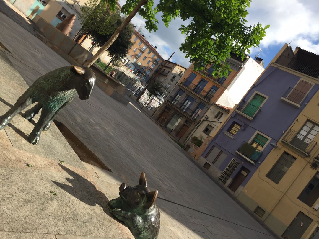 La Plaça Campdenmàs d'Olot La Plaça Campdenmàs d'Olot
