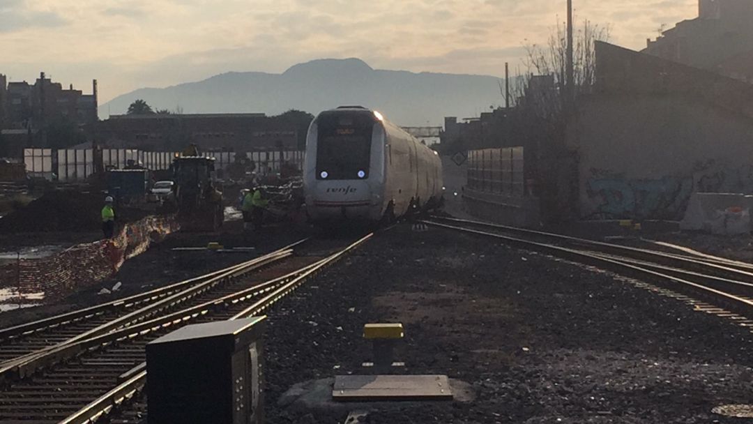 Entra en servicio el túnel de las vías de Murcia Entra en servicio el túnel de las vías de Murcia