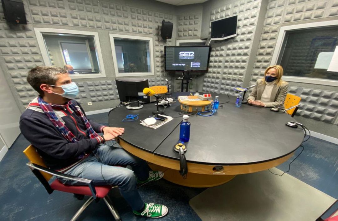 Marta Fernández Tapias en Radio Vigo Marta Fernández Tapias en Radio Vigo