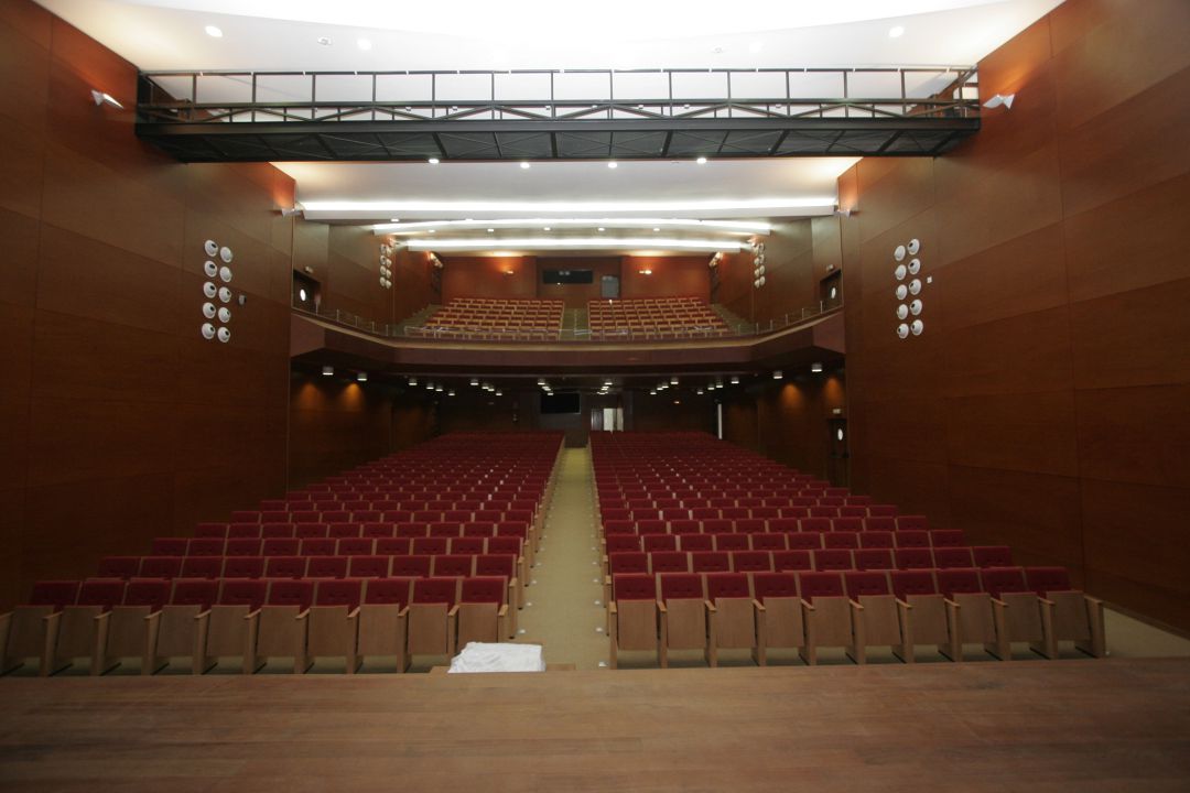 Interior del teatro Víctor Fernández Gopar "El Salinero". Interior del teatro Víctor Fernández Gopar "El Salinero".