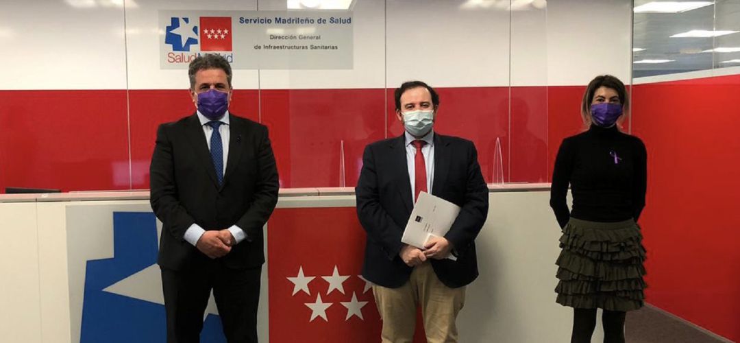 El alcalde de Parla y el director de infraestructuras sanitarias han avanzado en los plazos para el centro de salud El alcalde de Parla y el director de infraestructuras sanitarias han avanzado en los plazos para el centro de salud