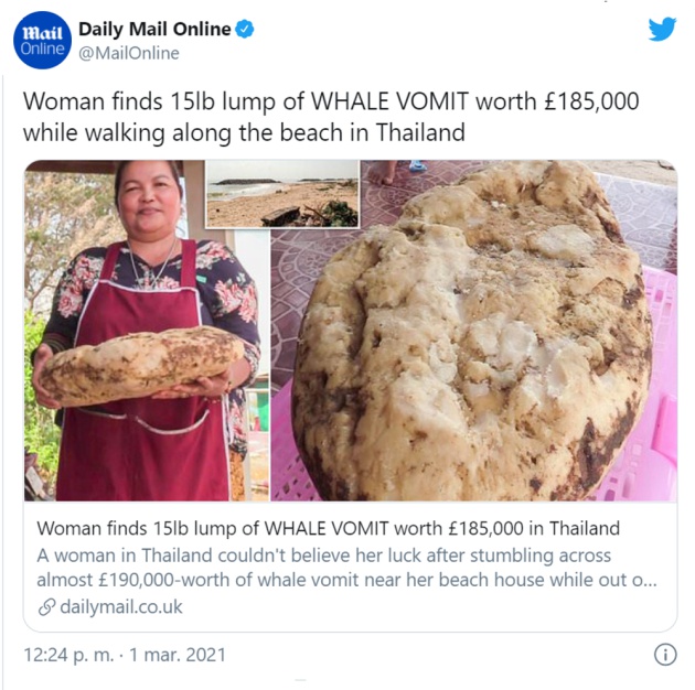 El tuit del Daily Mail. El tuit del Daily Mail.