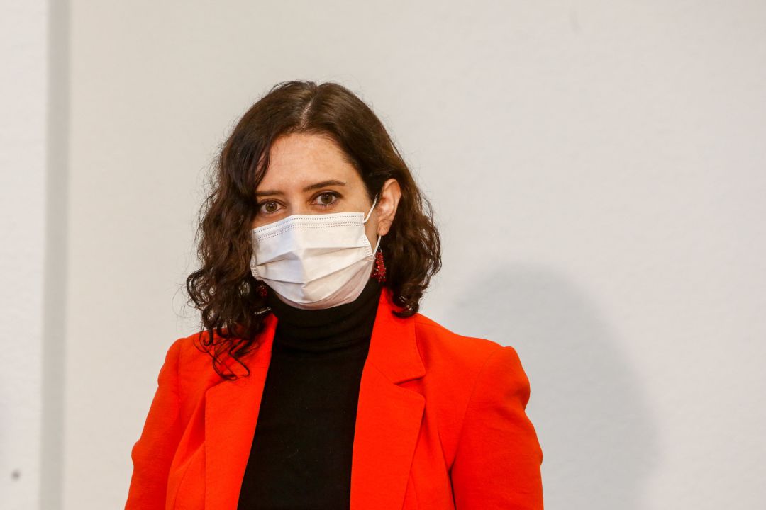 La presidenta de la Comunidad de Madrid, Isabel Díaz Ayuso La presidenta de la Comunidad de Madrid, Isabel Díaz Ayuso
