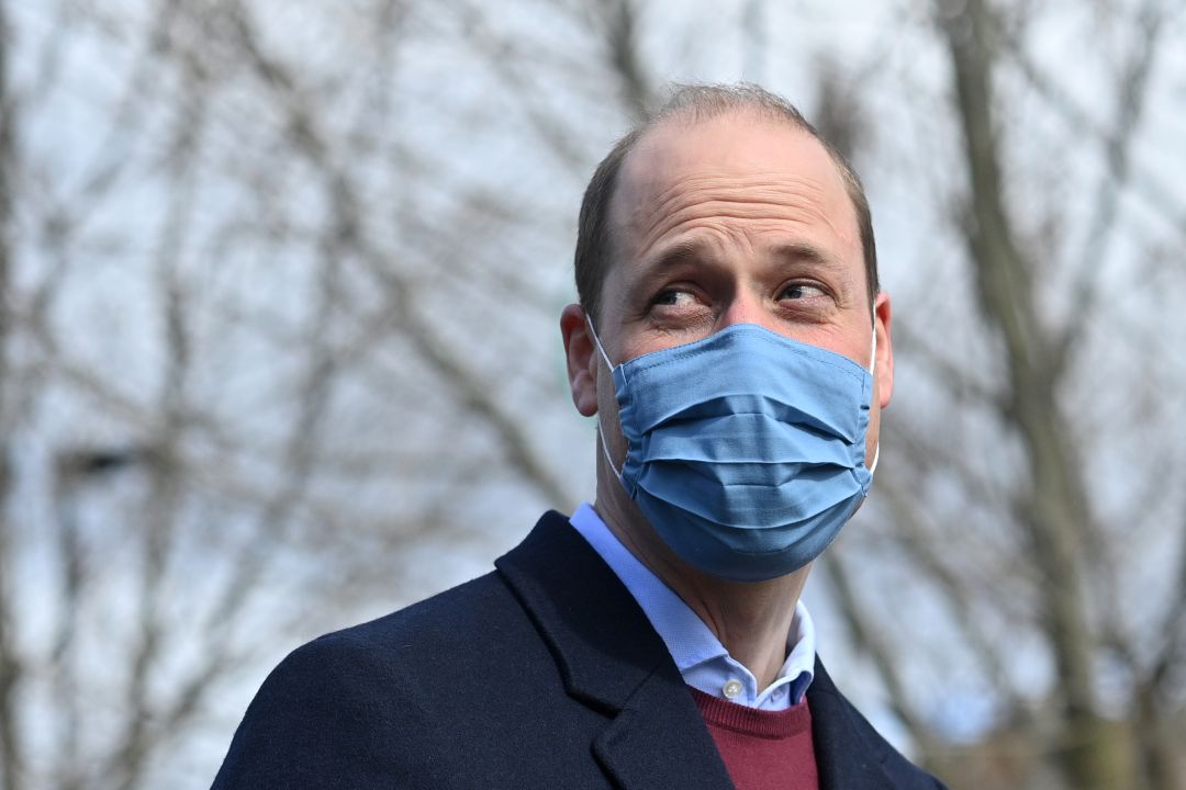 El príncipe Guillermo de Inglaterra en el acto de este jueves El príncipe Guillermo de Inglaterra en el acto de este jueves