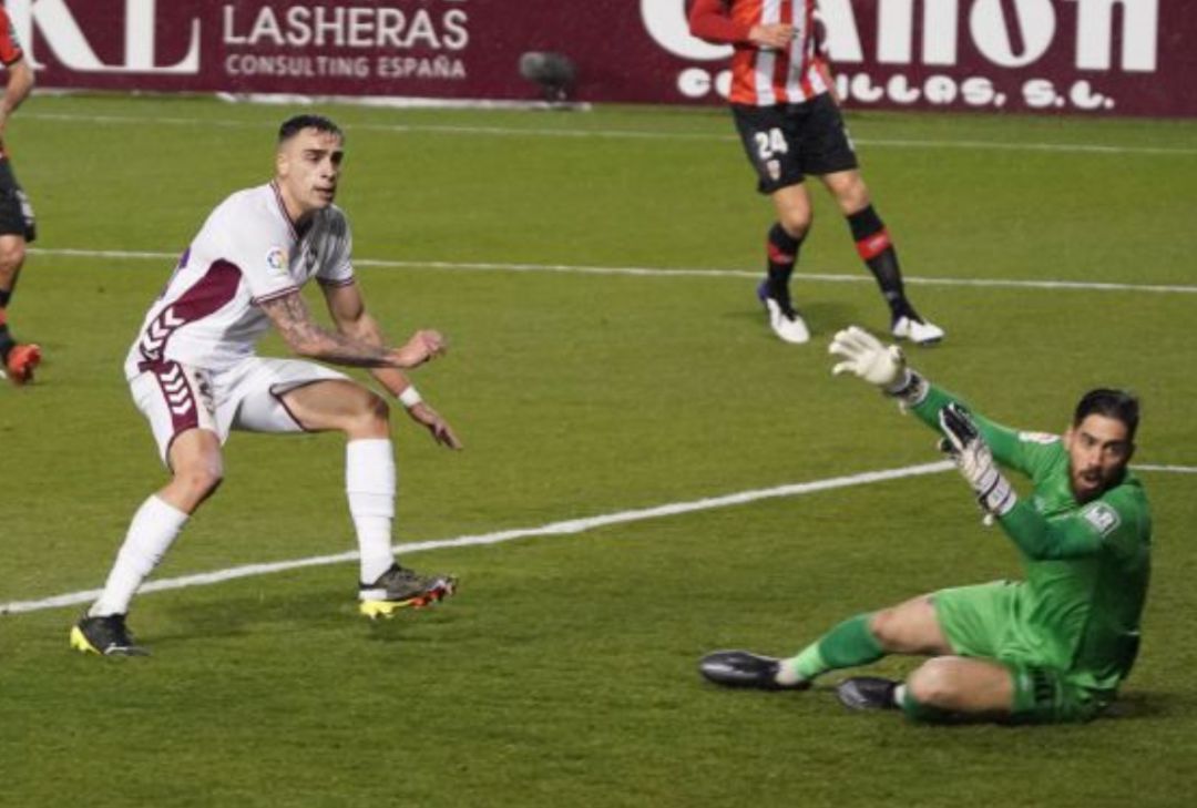 Imagen de un partido disputado por el Albacete Imagen de un partido disputado por el Albacete