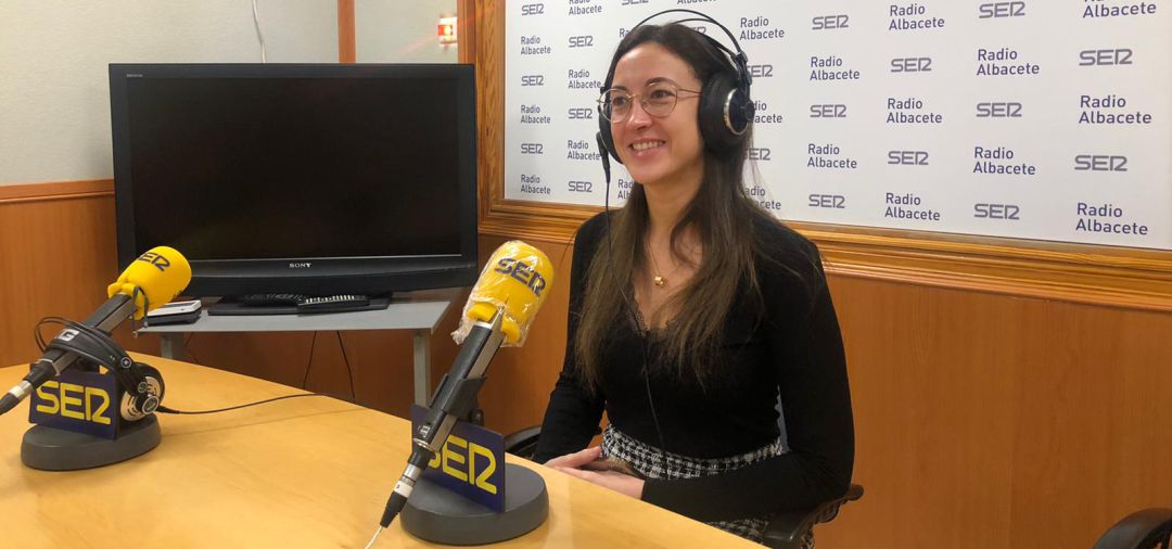 Reme Navarro, en Radio Albacete Reme Navarro, en Radio Albacete