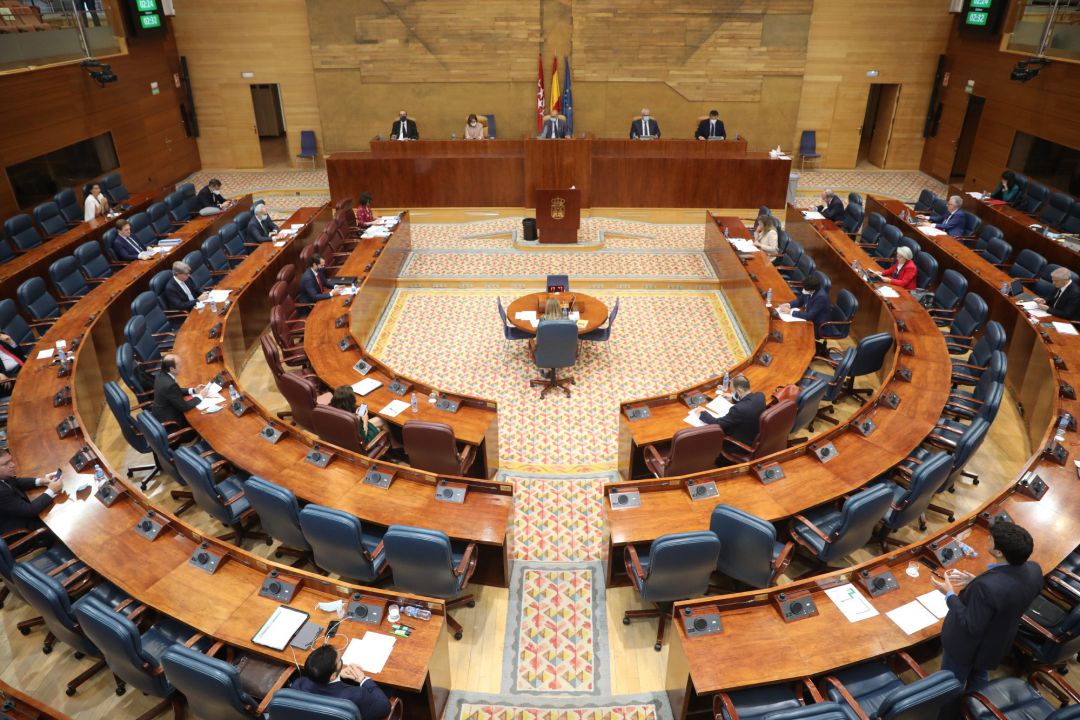 Hemiciclo de la Asamblea de Madrid. Hemiciclo de la Asamblea de Madrid.