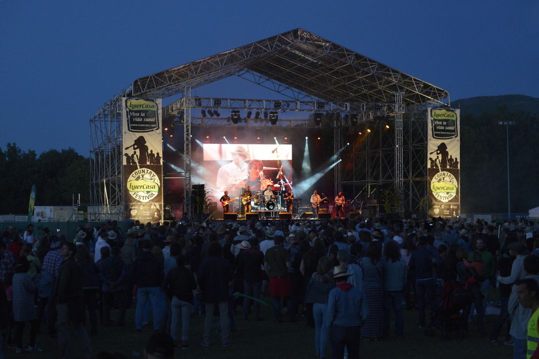 Concierto del Huercasa Country Festival en una de las últimas ediciones que se celebró antes de la pandemia Concierto del Huercasa Country Festival en una de las últimas ediciones que se celebró antes de la pandemia