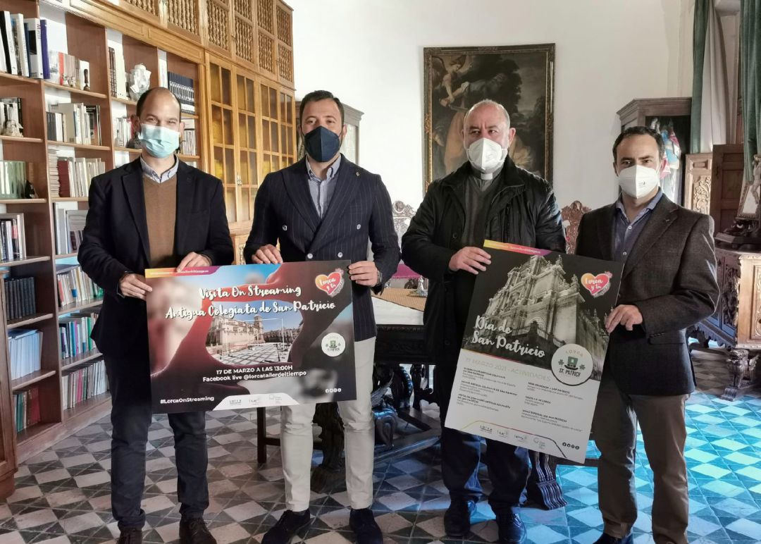 Lorca celebrará el Día de San Patricio con actividades adaptadas a la situación sanitaria e iluminando la antigua Colegiata de color verde. Lorca celebrará el Día de San Patricio con actividades adaptadas a la situación sanitaria e iluminando la antigua Colegiata de color verde.