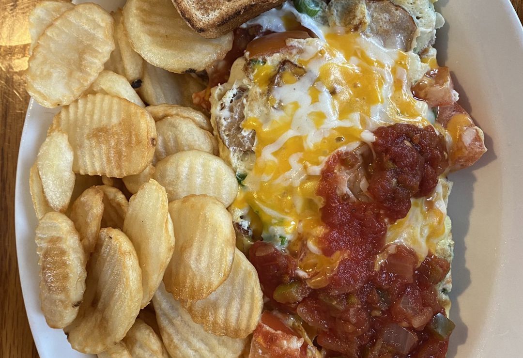 Así es la tortilla que horroriza Twitter. Así es la tortilla que horroriza Twitter.