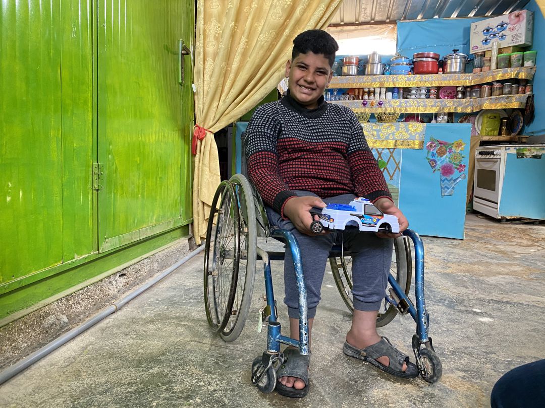 Hamza, el inventor que quiere cambiar la vida de otros niños refugiados Hamza, el inventor que quiere cambiar la vida de otros niños refugiados