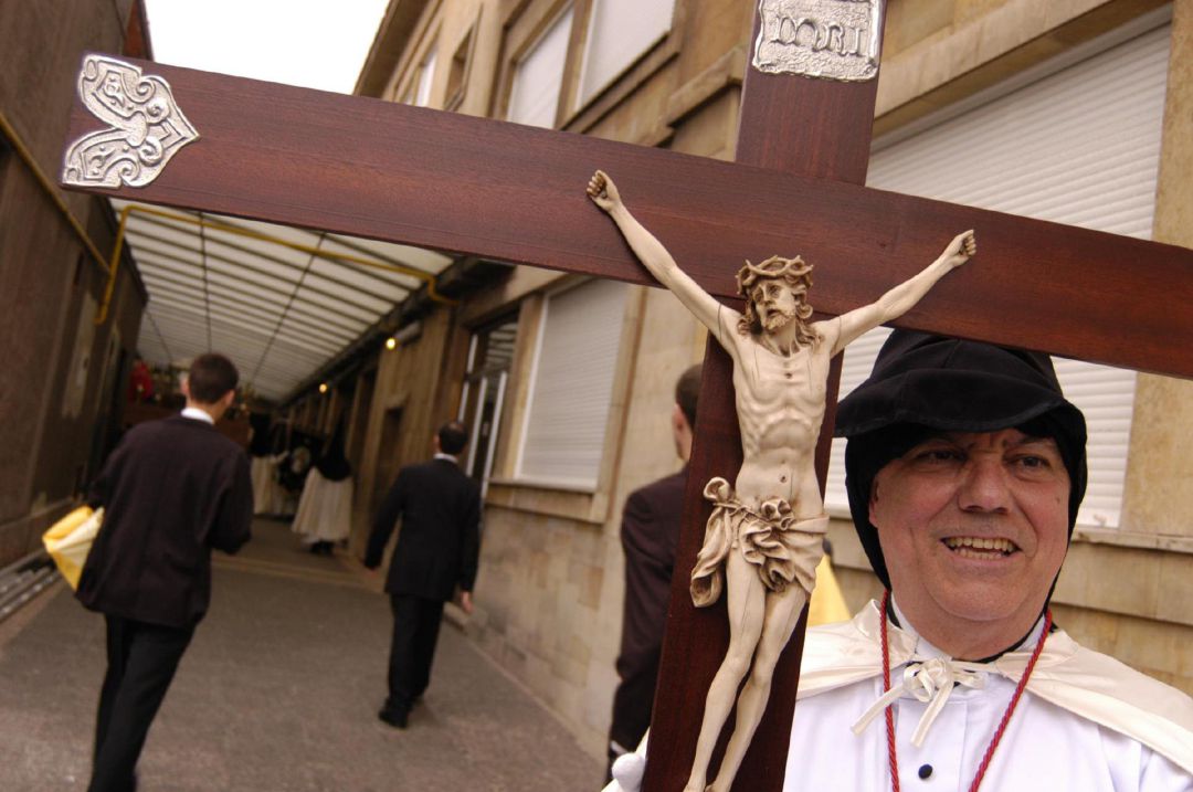 Semana Santa en Gijón, en una imagen de archivo Semana Santa en Gijón, en una imagen de archivo