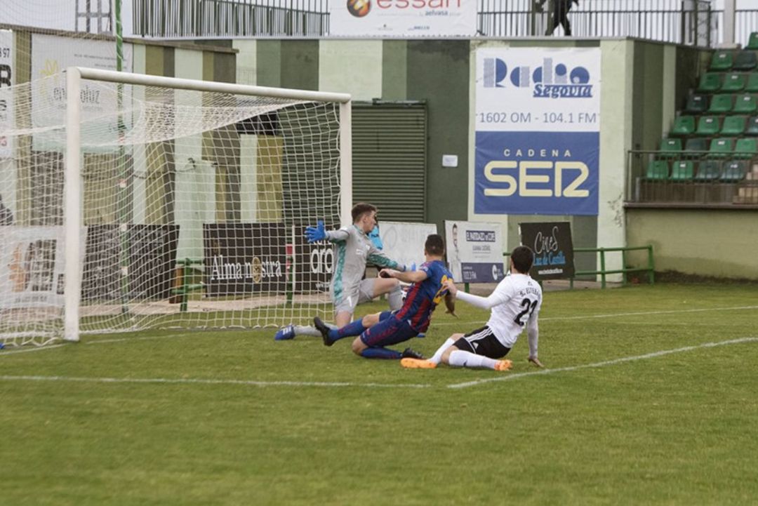 Partido disputado ante la Gimnástica Segoviana Partido disputado ante la Gimnástica Segoviana