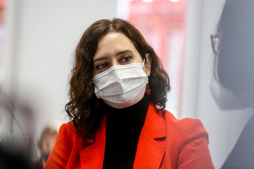 La presidenta de la Comunidad de Madrid, Isabel Díaz Ayuso La presidenta de la Comunidad de Madrid, Isabel Díaz Ayuso
