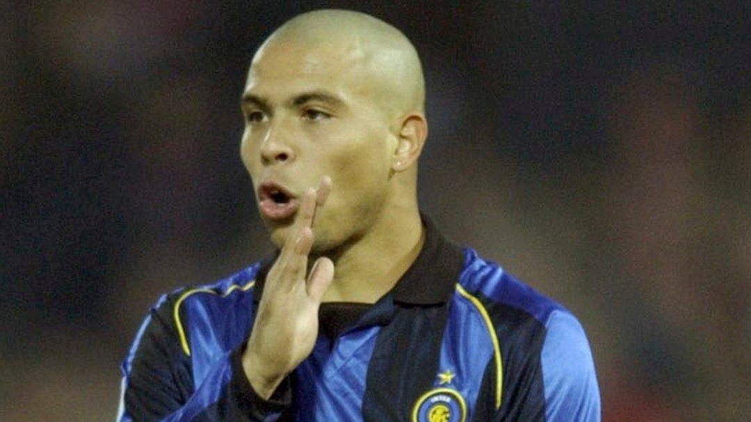Ronaldo, durante su época como jugador del Inter de Milán. Ronaldo, durante su época como jugador del Inter de Milán.