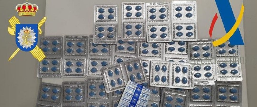 Pastillas interceptadas en Alvedro Pastillas interceptadas en Alvedro