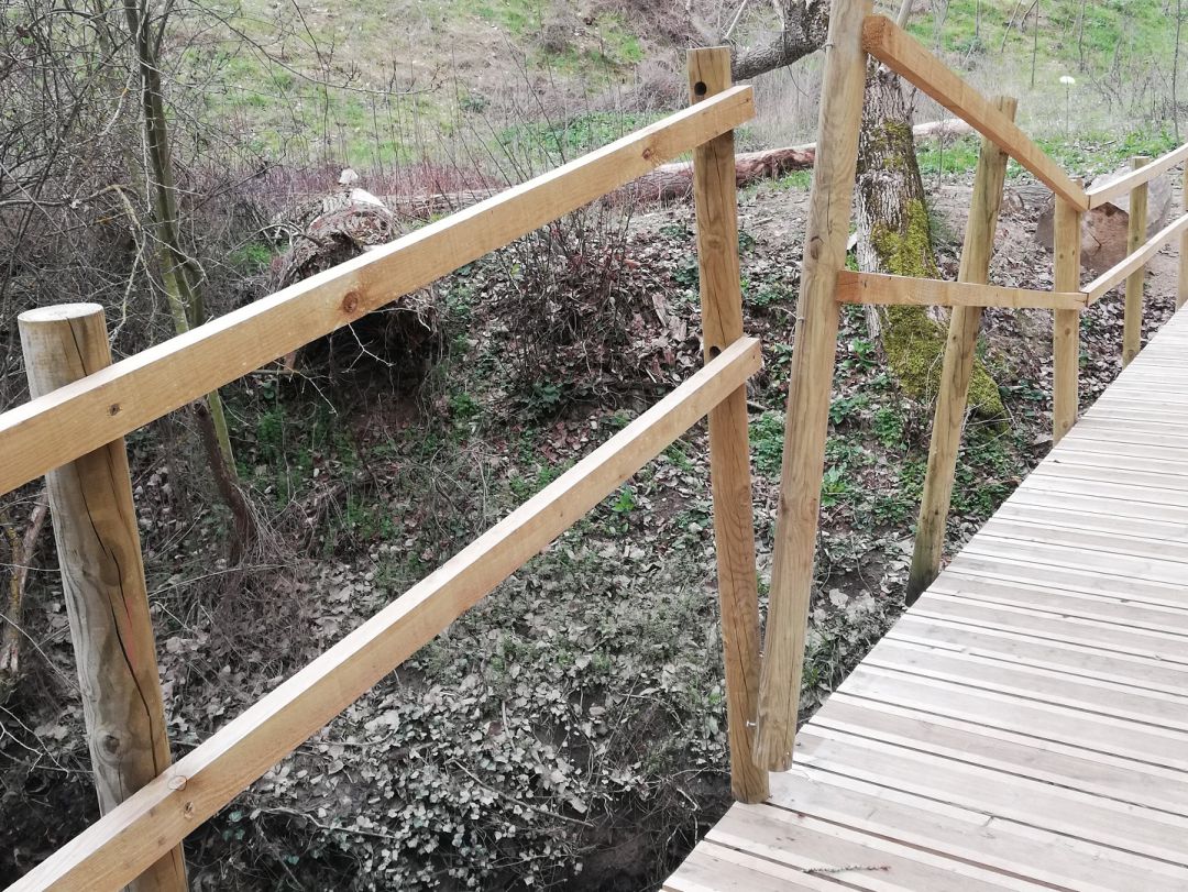 Obras de reparación del paseo fluvial de Arévalo acometidas por el Ayuntamiento Obras de reparación del paseo fluvial de Arévalo acometidas por el Ayuntamiento