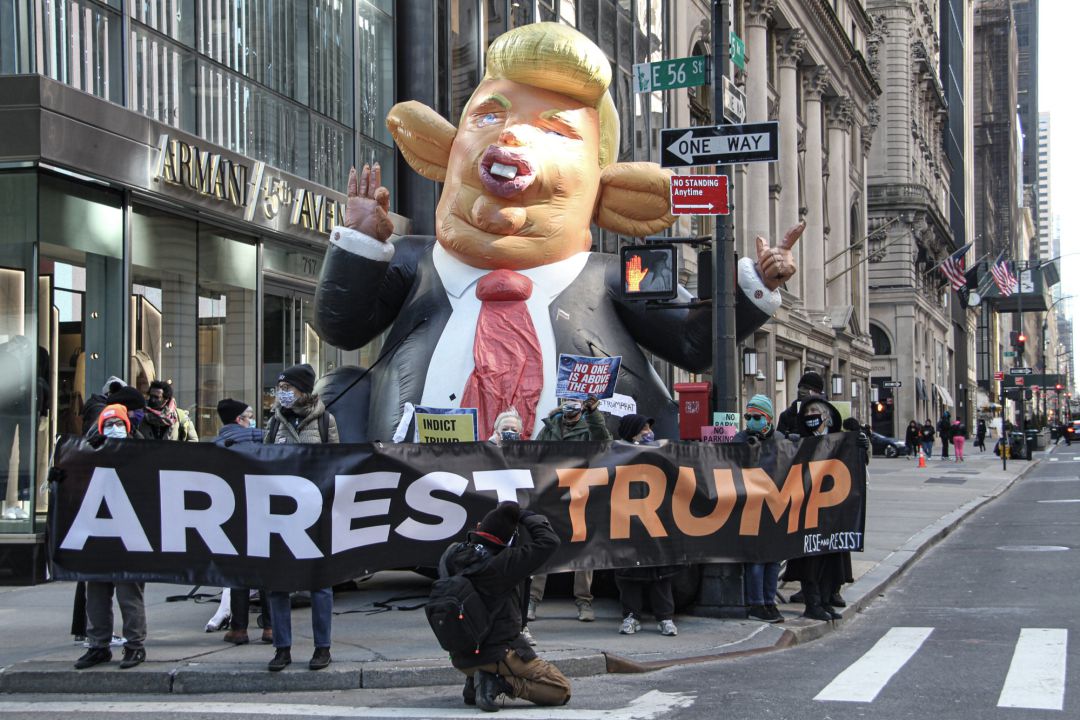 Protestas contra Trump en Nueva York. Protestas contra Trump en Nueva York.
