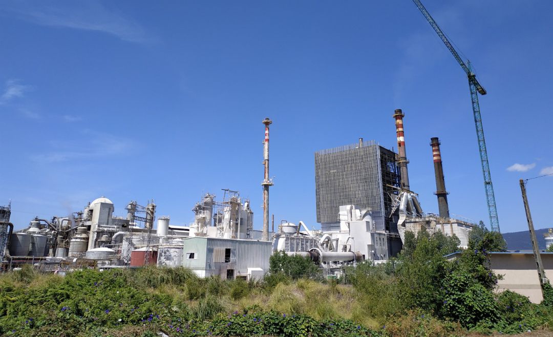 Archivo - Imagen de la fábrica de Ence Celulosa en Pontevedra. Archivo - Imagen de la fábrica de Ence Celulosa en Pontevedra.