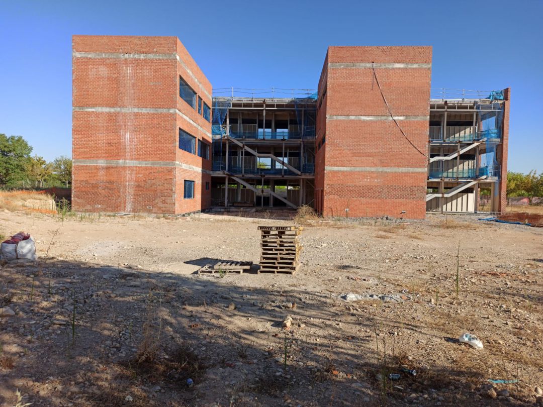 Obras en el instituto Francisca de Pedraza Obras en el instituto Francisca de Pedraza
