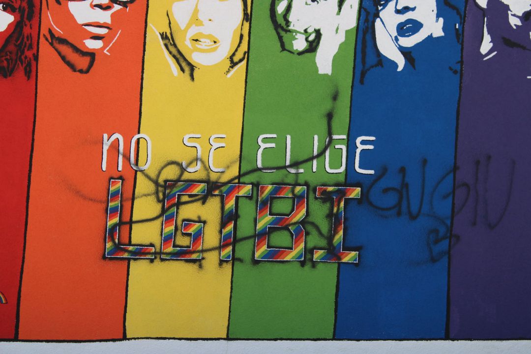 Un nuevo mural, situado en la ronda Antonio Muñoz Molina, visibiliza al colectivo LGTBI en Úbeda Un nuevo mural, situado en la ronda Antonio Muñoz Molina, visibiliza al colectivo LGTBI en Úbeda