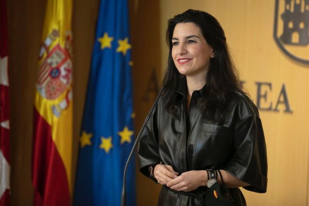 Archivo - La portavoz de Vox en la Asamblea de Madrid, Rocío Monasterio, durante el Pleno de la Asamblea de Madrid Archivo - La portavoz de Vox en la Asamblea de Madrid, Rocío Monasterio, durante el Pleno de la Asamblea de Madrid