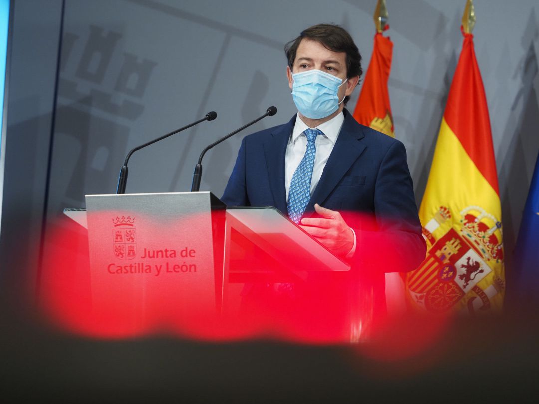 El presidente de la Junta de Castilla y León, Alfonso Fernández Mañueco El presidente de la Junta de Castilla y León, Alfonso Fernández Mañueco