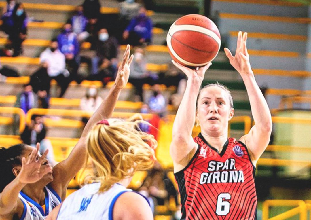 Frida Eldebrink, amb 16 punts, ha estat la millor jugadora de l'Spar aquest vespre. Frida Eldebrink, amb 16 punts, ha estat la millor jugadora de l'Spar aquest vespre.