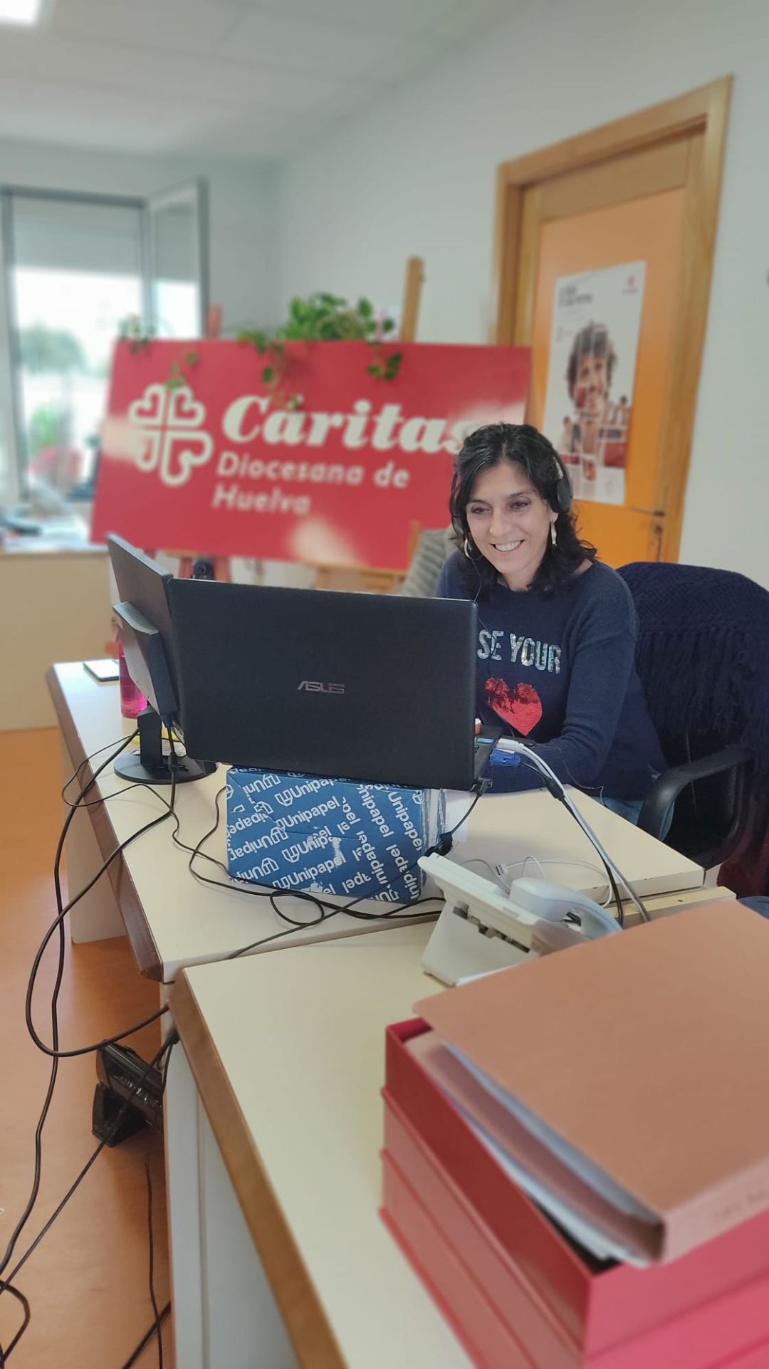 Pilar Vizcaíno, directora de Cáritas Diocesana de Huelva Pilar Vizcaíno, directora de Cáritas Diocesana de Huelva
