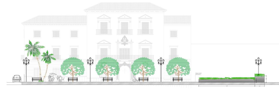 Proyecto de las obras de la plaza de España de Motril Proyecto de las obras de la plaza de España de Motril