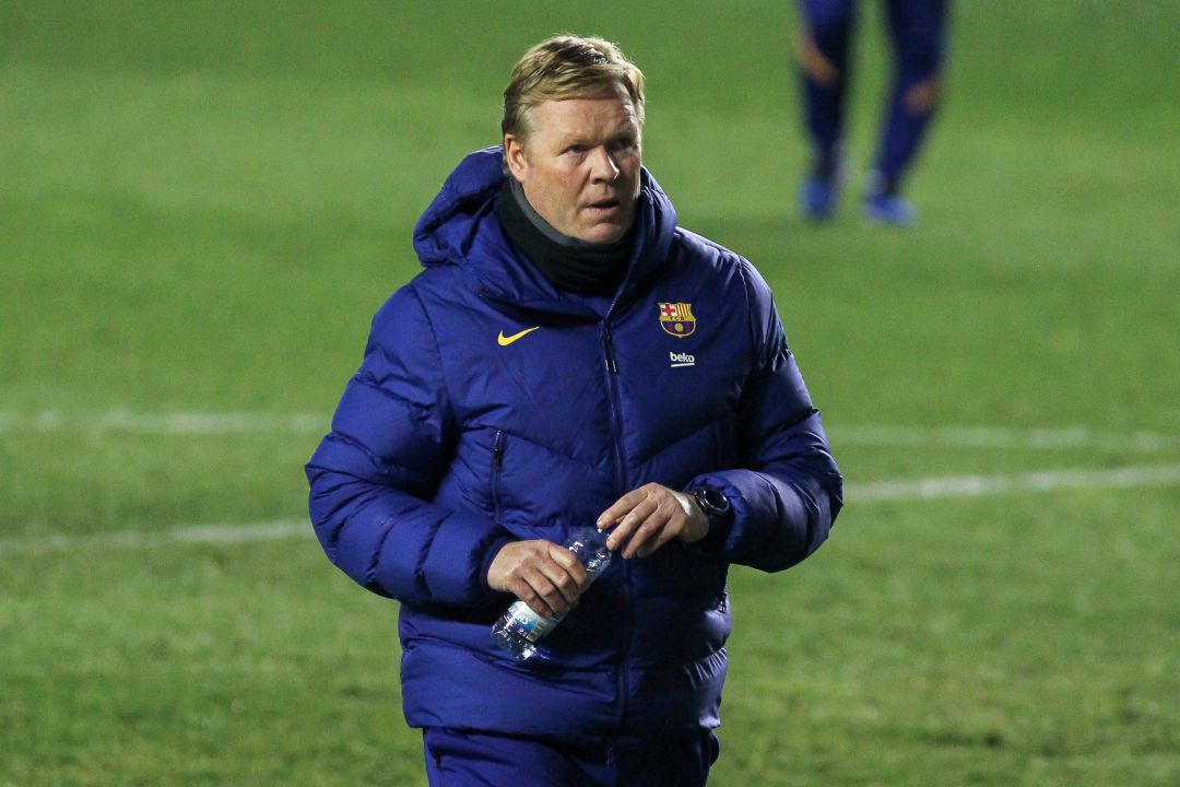 Ronald Koeman durante un encuentro del FC Barcelona Ronald Koeman durante un encuentro del FC Barcelona