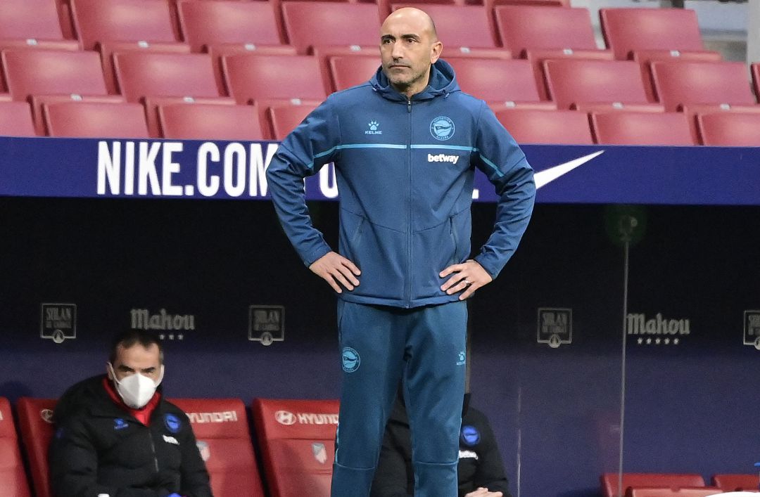 Abelardo, en el Wanda Metropolitano Abelardo, en el Wanda Metropolitano