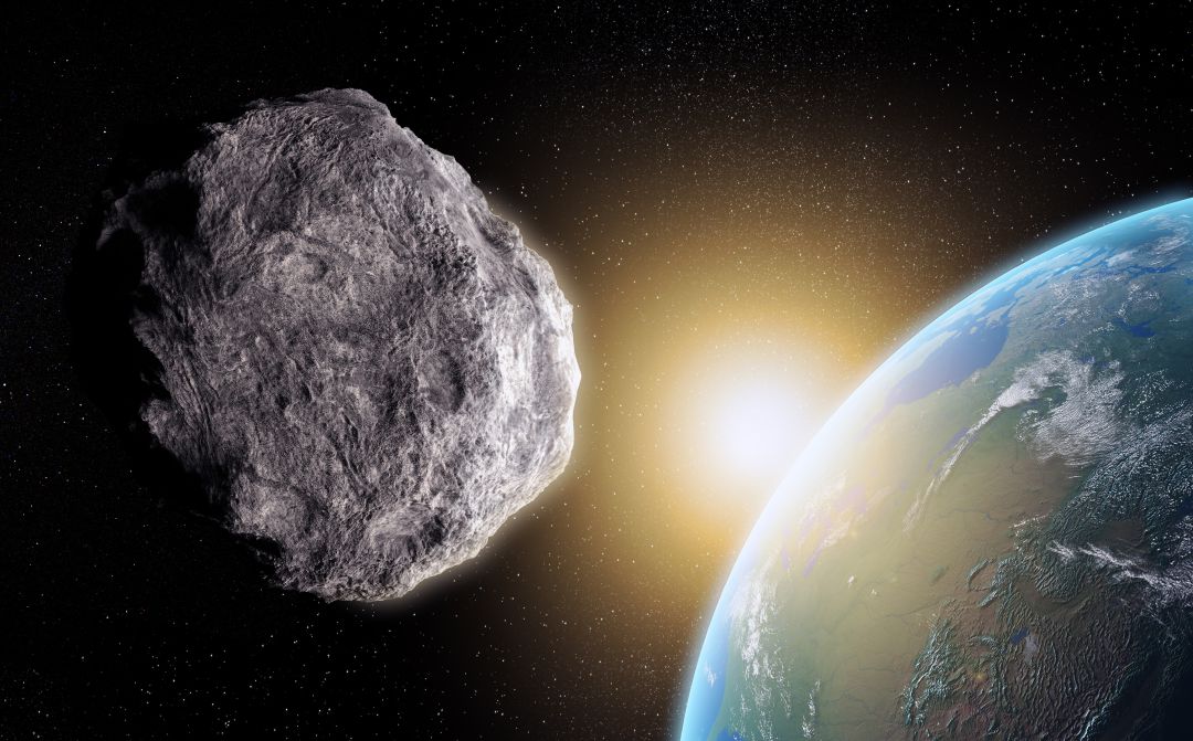 Asteroide cercano a la Tierra. Asteroide cercano a la Tierra.