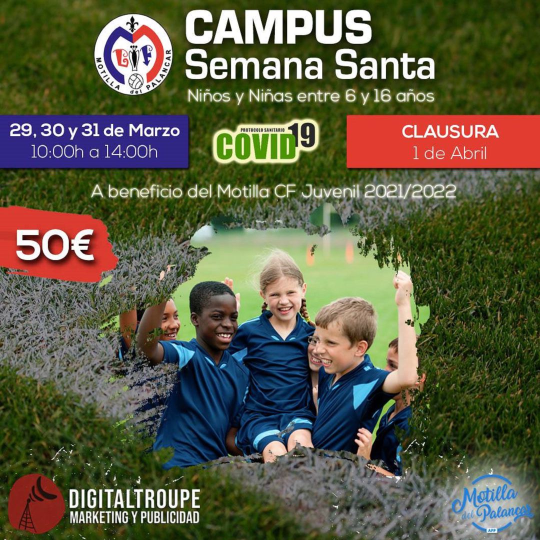 Cartel del Campus de Semana Santa Cartel del Campus de Semana Santa