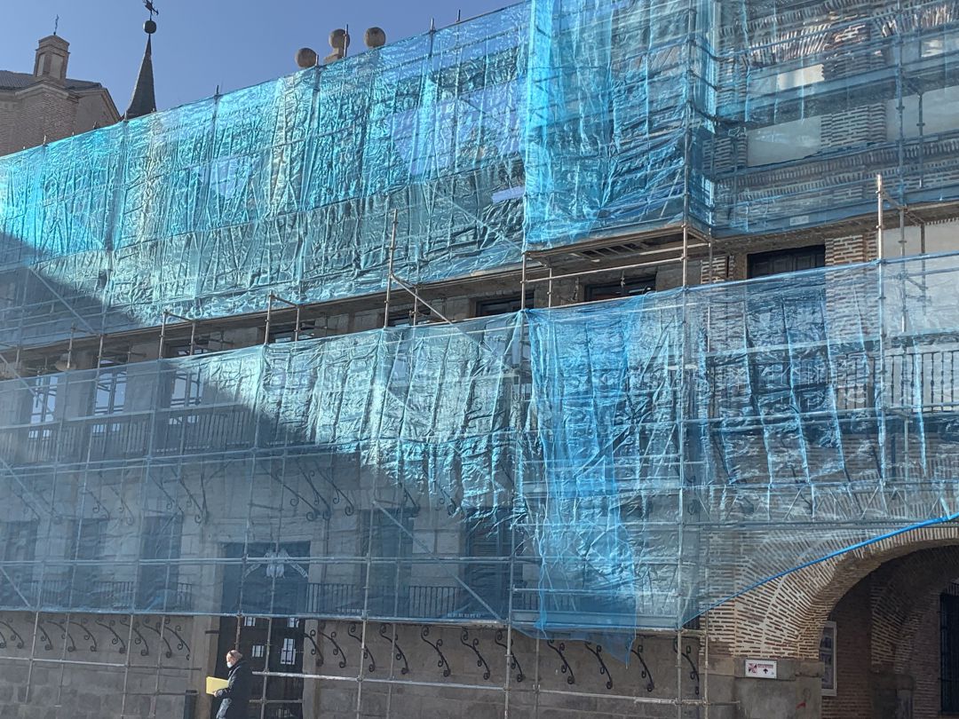 Las obras de la fachada del Consistorio son objeto de estudio por parte del PSOE Las obras de la fachada del Consistorio son objeto de estudio por parte del PSOE