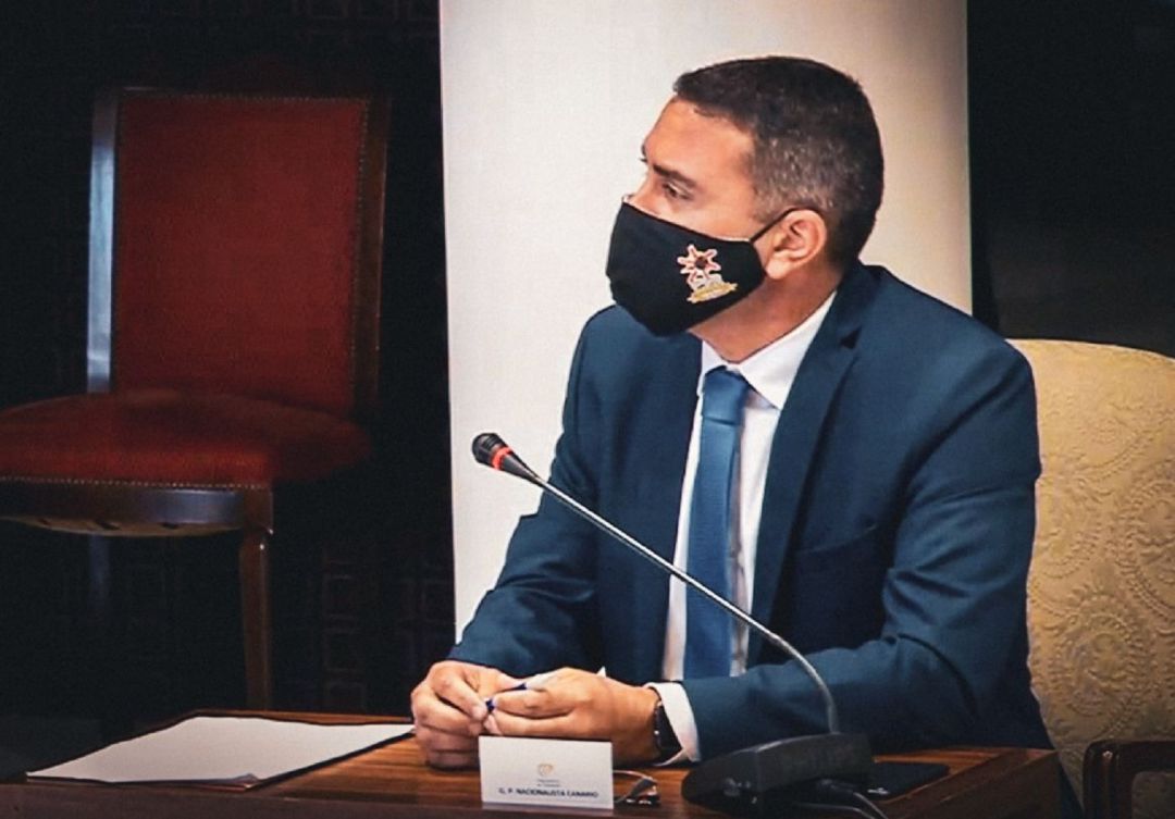 Oswaldo Betancort, parlamentario lanzaroteño por CC-PNC-AHI. Oswaldo Betancort, parlamentario lanzaroteño por CC-PNC-AHI.